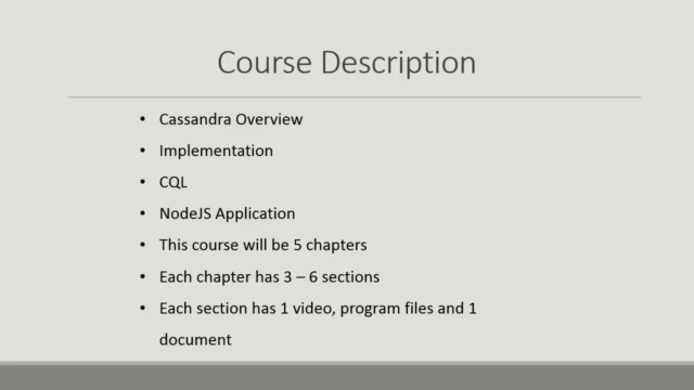 Learn Apache Cassandra from Scratch – Screenshot 2