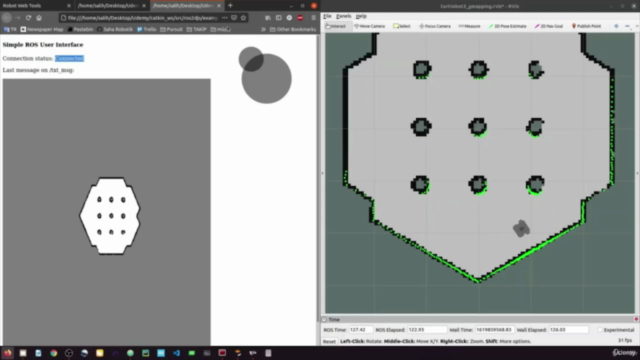 ROS Uygulamaları | WEB GUI – Screenshot 3