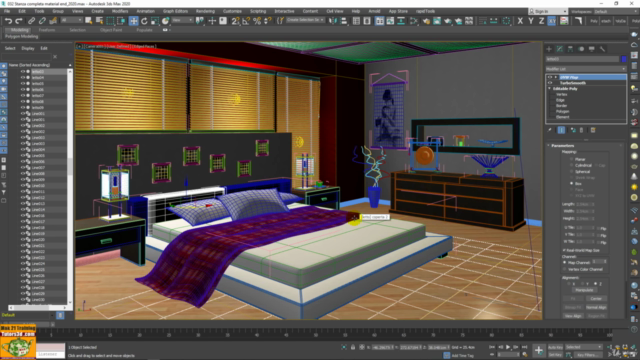 3ds max modellazione Interni Corso Completo. – Screenshot 3