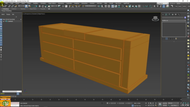 3ds max modellazione Interni Corso Completo. – Screenshot 4