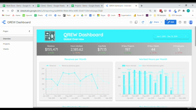 Data Analytics with Google Data Studio – Screenshot 1