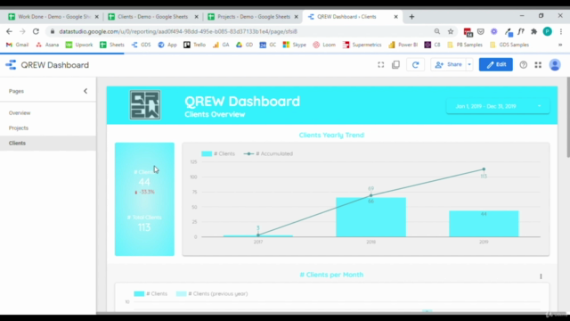 Data Analytics with Google Data Studio – Screenshot 3