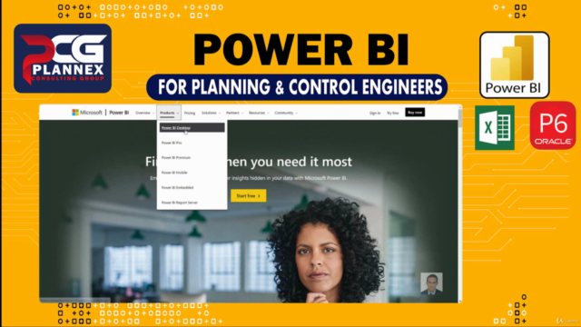 Microsoft Power BI for Project Planning and Control - Screenshot_01