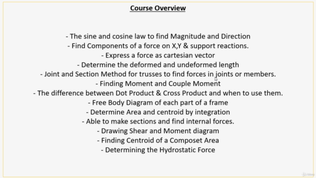 Engineering Mechanics: Statics Complete (Course & Examples) - Screenshot_01