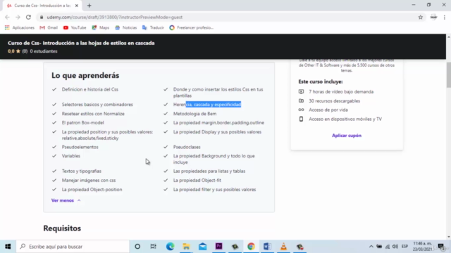 Maestría en CSS y CSS3: Diseña sitios web atractivos – Screenshot 4
