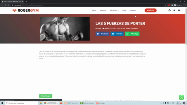 Wordpress con elementor: Tu primer sitio web – Screenshot 3