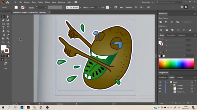Создание графики в Illustrotor – Screenshot 4
