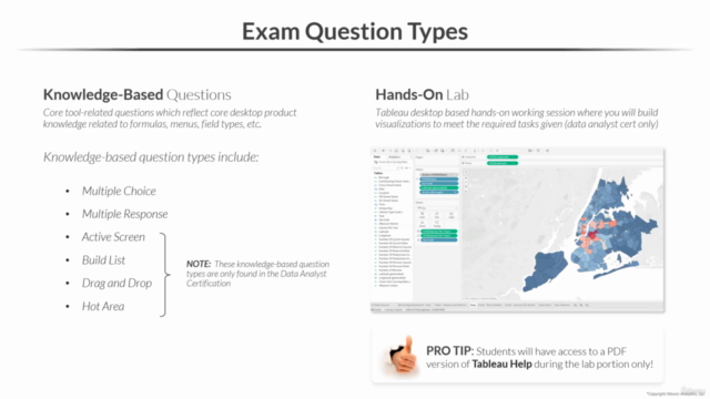 Tableau Certification - Desktop Specialist + Data Analyst – Screenshot 3