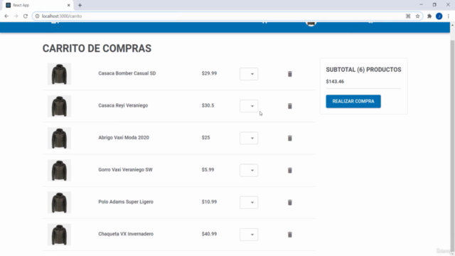 ASP.NET Core 7 WebApis Restful, React, Redis, SQL Server – Screenshot 2