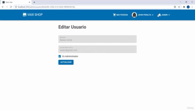 ASP.NET Core 7 WebApis Restful, React, Redis, SQL Server – Screenshot 3