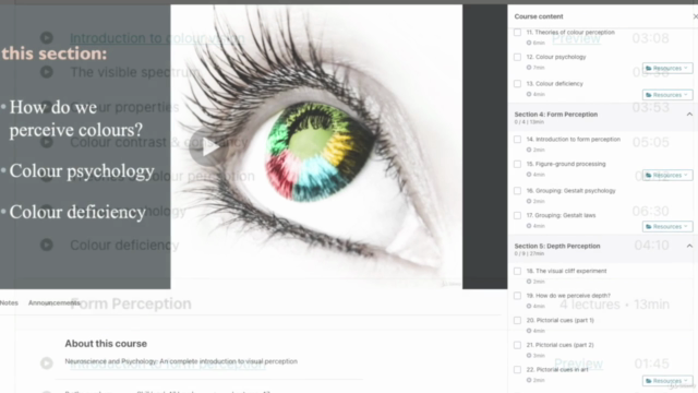 Neuroscience and Psychology: Visual Perception – Screenshot 3