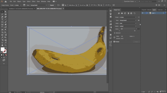 Master Image tracing with Adobe Illustrator – Screenshot 1