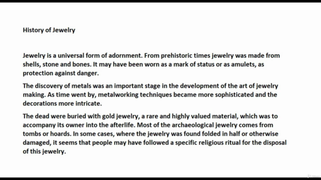 Making Jewelry from Different Historical Periods – Screenshot 1