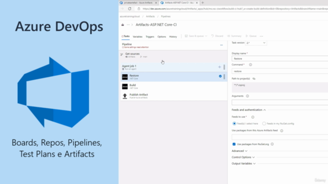 Azure DevOps - Board, Repos, Pipeline,Test Plans e Artifacts – Screenshot 1
