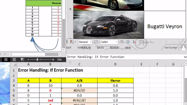 Microsoft Excel Logic Theory and If Functions (Intermediate) – Screenshot 2