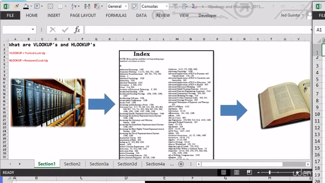 MS Excel Data Cross Referencing using VLOOKUP and HLOOKUP – Screenshot 1