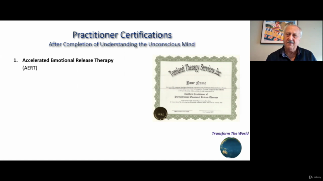 In Depth Hypnotherapy Certification Practitioner Part 1 – Screenshot 2