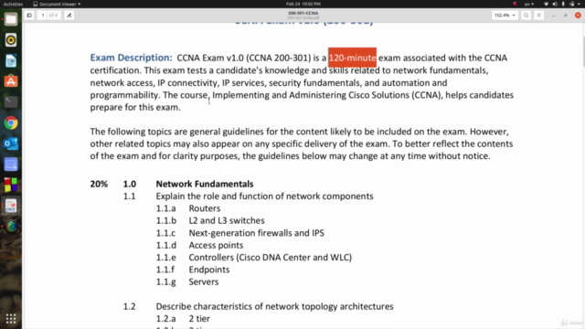 كورس اساسيات شبكات الحاسوب والتحضير لأمتحان CCNA بأخر اصدار – Screenshot 1