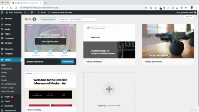 Come creare una Landing Page e una Newsletter con Wordpress – Screenshot 3