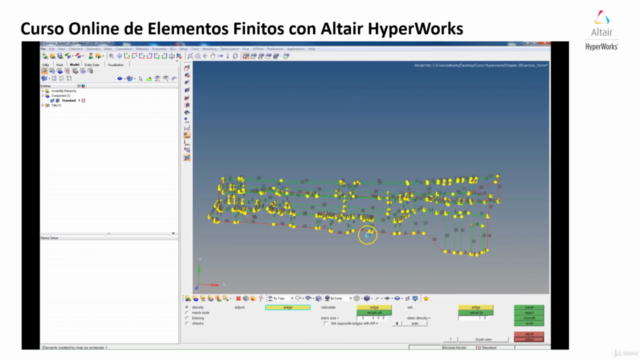 Simulación estructural por Elementos Finitos con HyperWorks - Screenshot_01