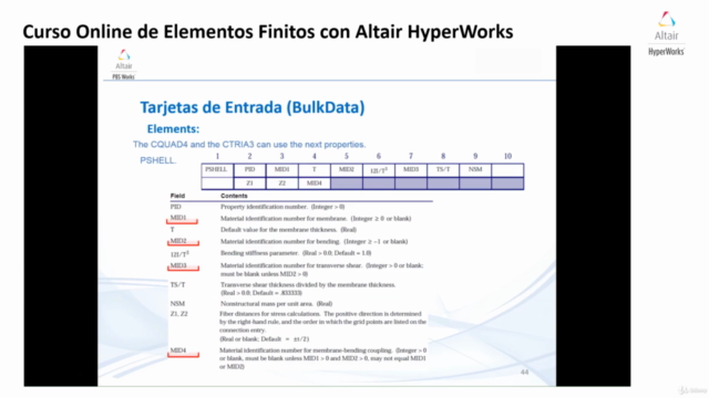 Simulación estructural por Elementos Finitos con HyperWorks - Screenshot_02