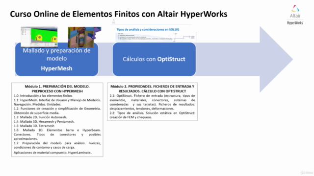 Simulación estructural por Elementos Finitos con HyperWorks - Screenshot_04