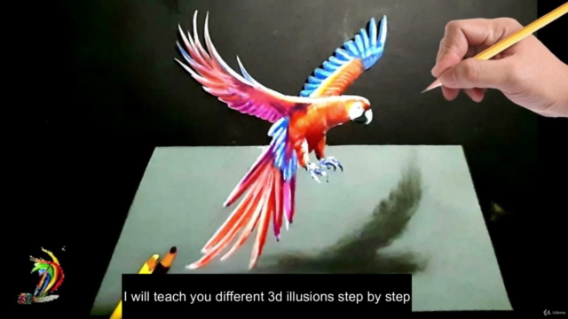 Learn 3D Illusion Art From Scratch - Basic Course – Screenshot 3