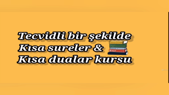 Tecvidli bir şekilde kısa sureler & kısa dualar kursu – Screenshot 1