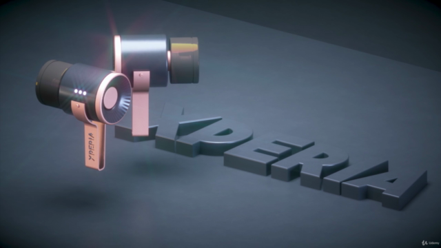 3D para Produtos e Publicidade com Cinema 4D & Octane Render – Screenshot 3