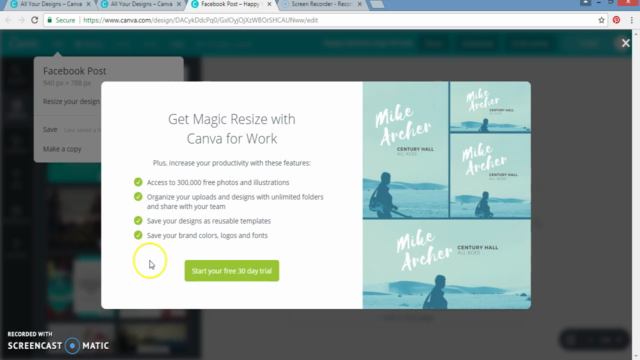 Utilizing Canva creatively design marketing content & more – Screenshot 1