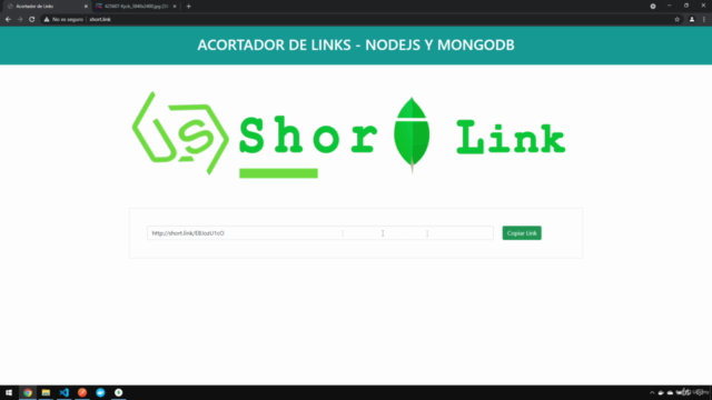 Acortador de Links con Nodejs y Mondgodb - Screenshot_02