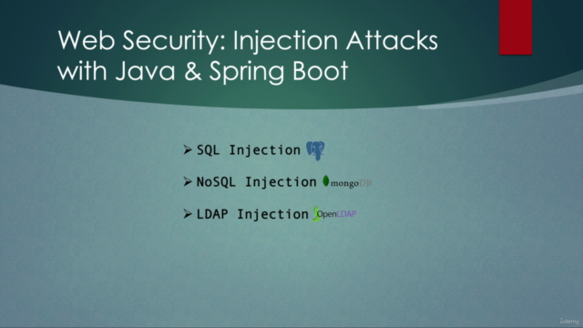 Web security: Injection Attacks with Java & Spring Boot - Screenshot_01