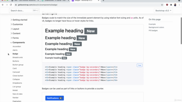 WordPress Theme Development For Beginners - Bootstrap 2021 – Screenshot 2