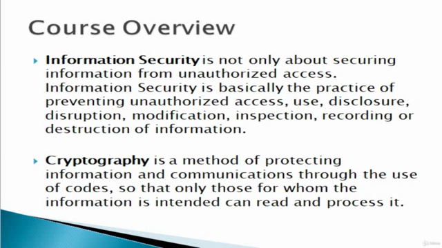 Introduction to Information Security – Screenshot 2