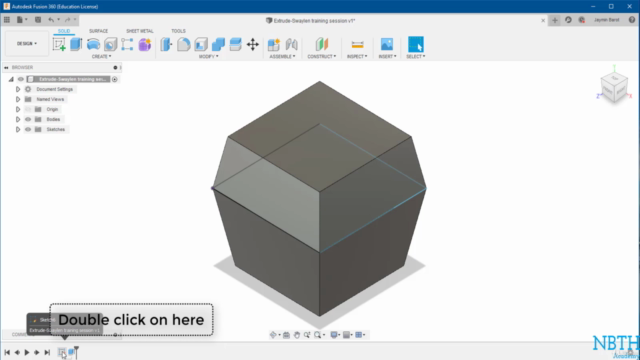 Fusion 360 - Geometry Modelling Course – Screenshot 4