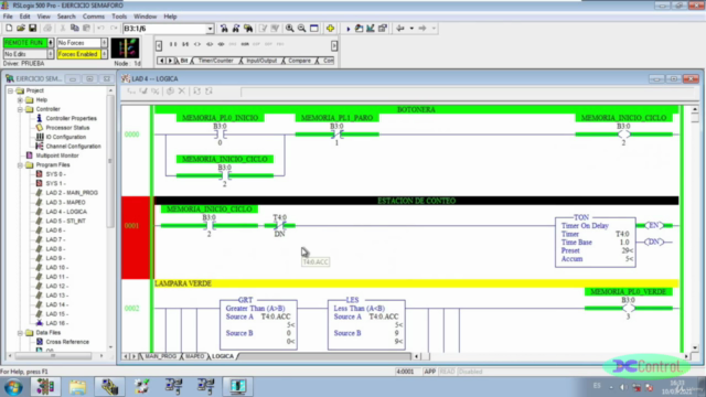 Curso Completo PLC RSLogix500 + FluidSim + Factory Talk View – Screenshot 2
