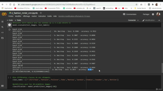 Python & Deep Learning & IA : reconnaissance d'images – Screenshot 3