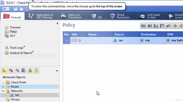 Check Point Firewall – Screenshot 4