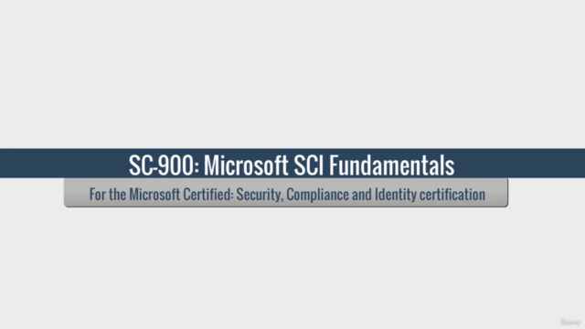 SC-900 prep: Microsoft Security, Compliance, Identity – Screenshot 1