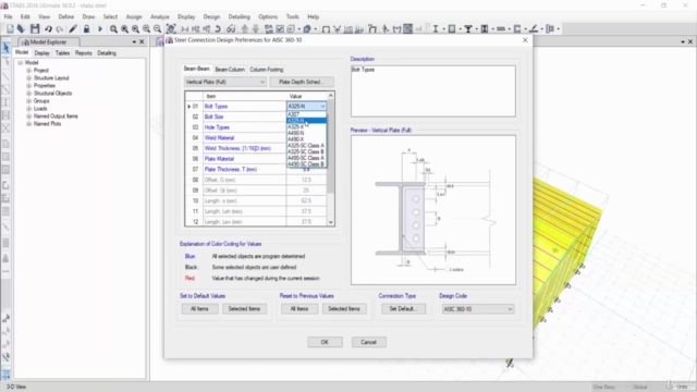CSI ETABSV19 steel structure analysis and design - Screenshot_04