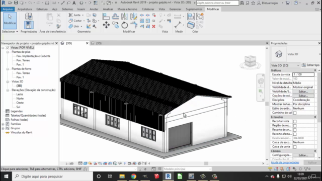 Pré moldado - Revit projeto pré moldado – Screenshot 1