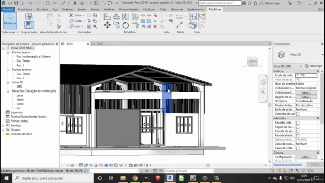 Pré moldado - Revit projeto pré moldado – Screenshot 2