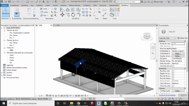 Pré moldado - Revit projeto pré moldado – Screenshot 4