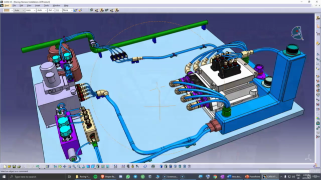 Catia V5 Electrical Harness Design - Automotive & Industrial - Screenshot_02