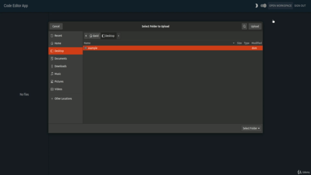 Building a VS Code clone with React (w/ Redux + Typescript) – Screenshot 3