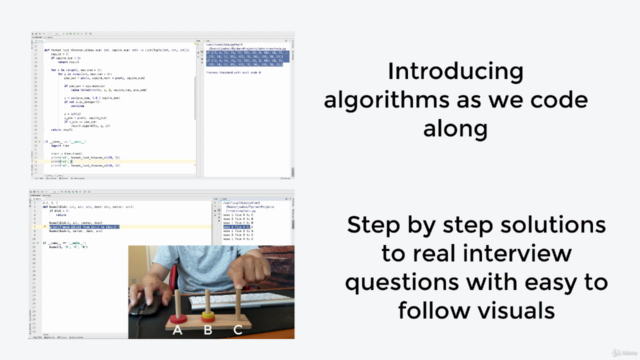 Algorithms + Data Structures + Coding Interviews with Python – Screenshot 4