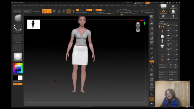 ZBrush 2021. x Başlangıç Eğitimi – Screenshot 3