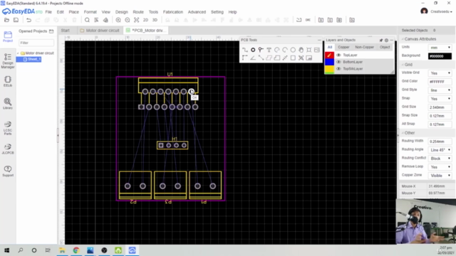 Learn PCB Designing with EasyEDA - Quick and Easy – Screenshot 4