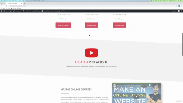 How to Create a WordPress Website with Elementor | 2021 - Screenshot_01