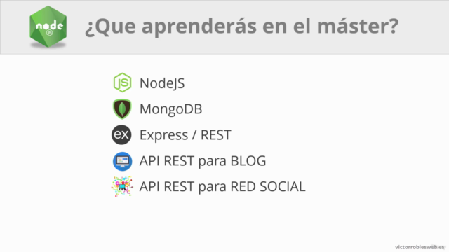Master en APIs RESTful con NodeJS: Crea 3 backends completos – Screenshot 2